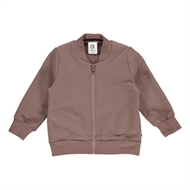 Sweat Zip Jacket, Müsli, Brown Sugar, str 68 cm