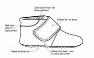 Pom Pom® Beginners™ Velcro Sneaker, Navy