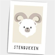 Stenbukken, A5 Dialægt Citatplakat