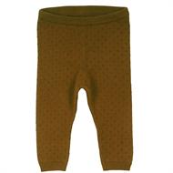 Knit Pants Baby, Müsli by Green Cotton, Pesto, Str 56